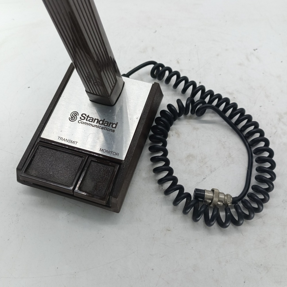 Standard Communications MP600 Dynamic Desktop Microphone Shure 4-Pin Brown a8 - Picture 2 of 7